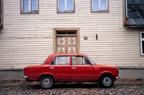 Typical Russian Car (Lada)
