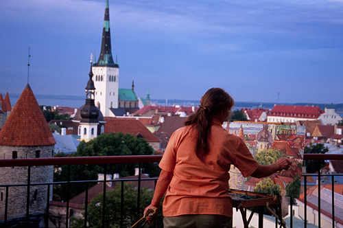 Tallinn, local artist