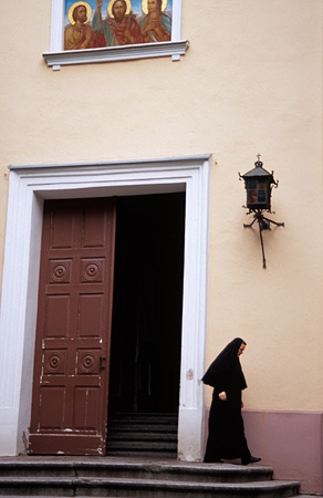 Lithuania, Vilnius Nun