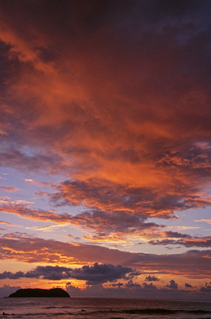 Sunset at Manuel Antonio