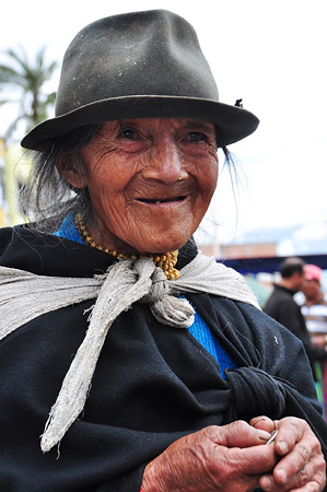 Indian Woman in Otavalo