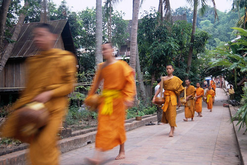 Morning Alms in Luang Prabang