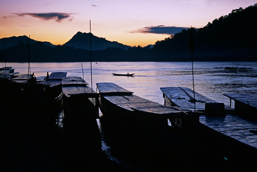 Sunset in Luang Prabang