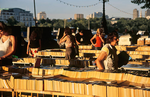Used books for sale on the South Bank