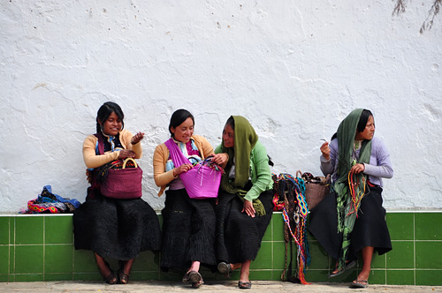 Girls Selling crafts