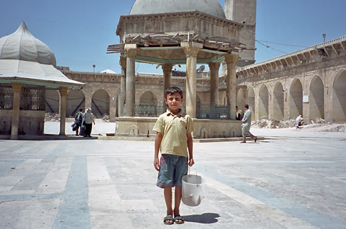 Syria, the Great Mosque in Aleppo