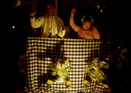 Mandalay Puppet show
