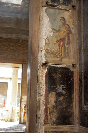 Pompeii fresco