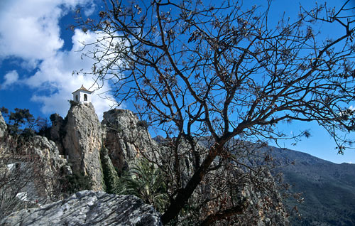 Guadalest eagles nest