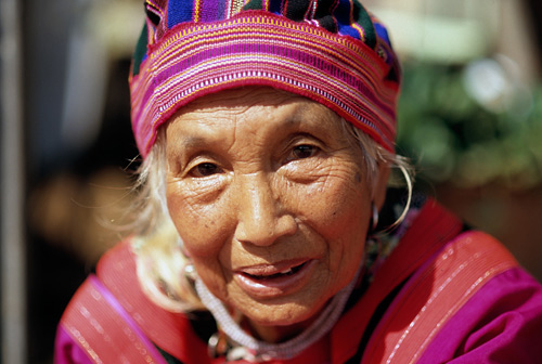 Hill tribe woman in Pai