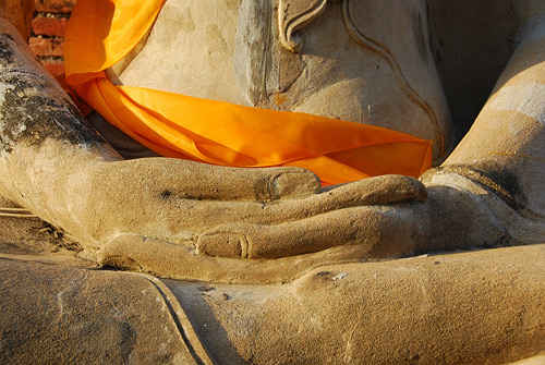 Wat Yai Chai Mongkhon Seated Buddha