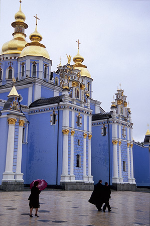 Rainy day in Kiev