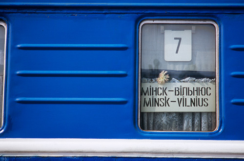 Vilnius to Minsk train