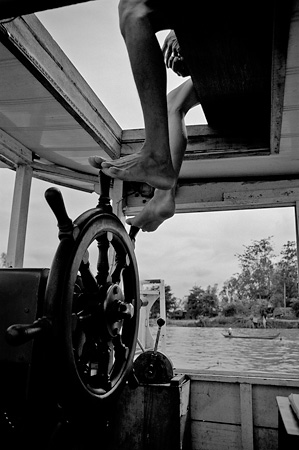 Careful navigation on the Mekong